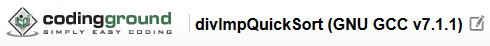 divImpQuickSortCoding